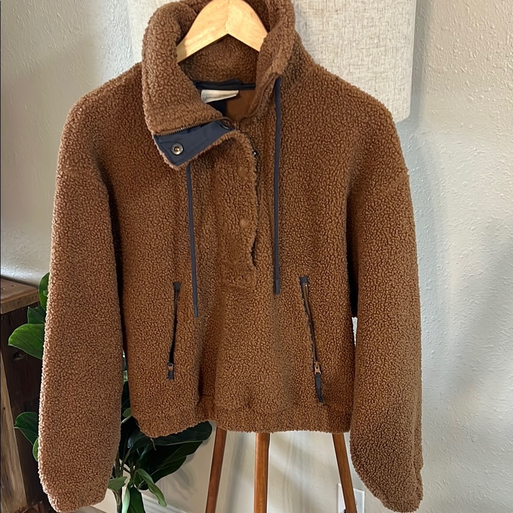 Brown Sherpa Jacket